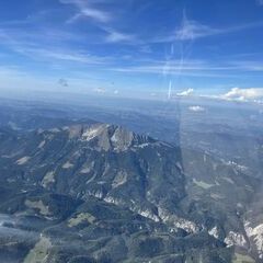 Flugwegposition um 13:05:09: Aufgenommen in der Nähe von Gemeinde Mitterbach am Erlaufsee, Österreich in 2694 Meter